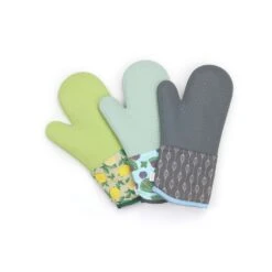 Krumbs Kitchen Assorted Cotton/Silicone Oven Mitt