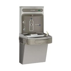 Elkay 8 Gal Gray Bottle Filling Station And Water Cooler Stainless Steel