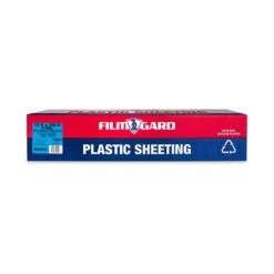 Film-Gard Plastic Sheeting 4 Mil X 12 Ft. W X 100 Ft. L Polyethylene Black 1 Pk