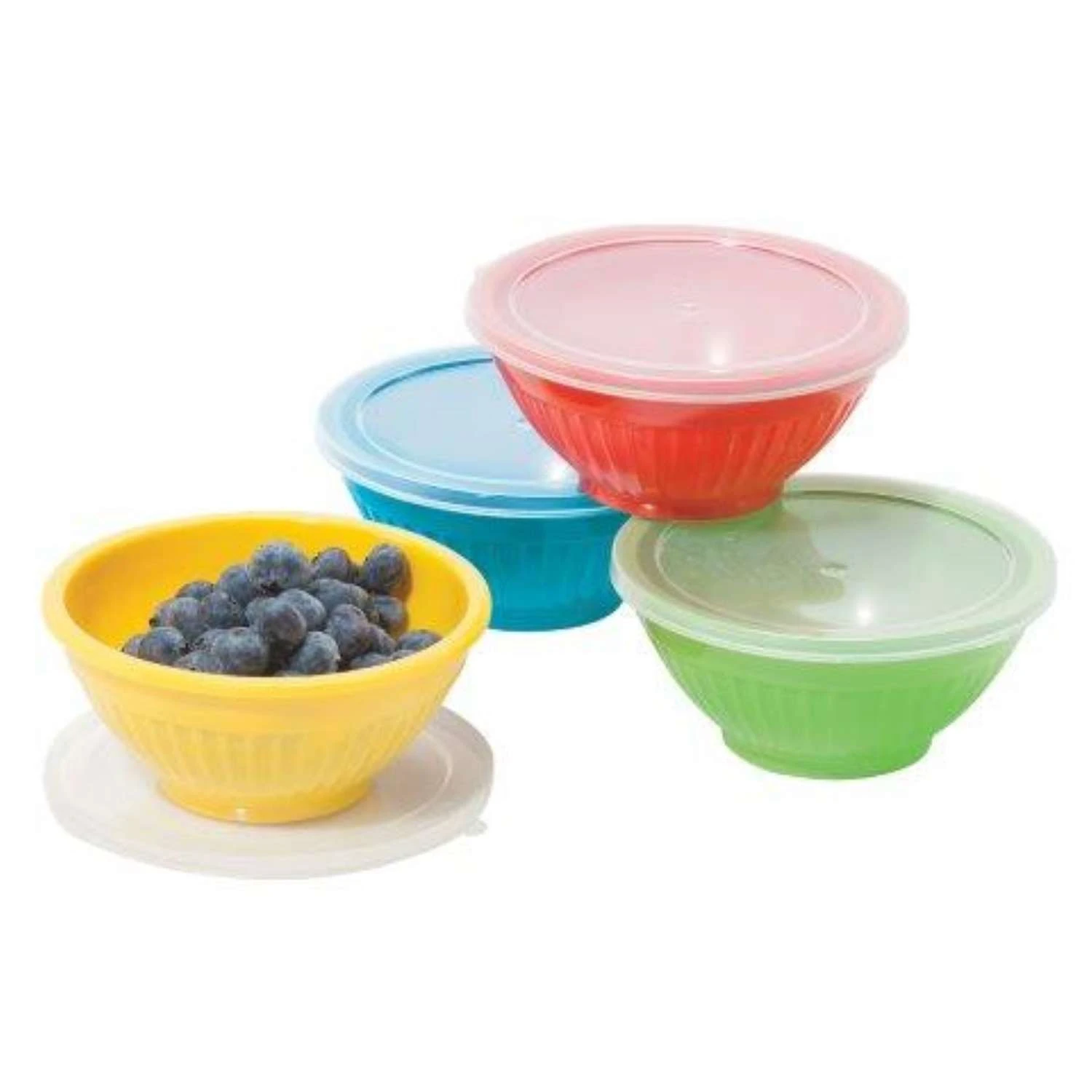 OGGI 12 Oz Melamine Assorted Prep Bowls 4 Pc - Image 2