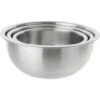 Good Cook Stainless Steel Silver Mixing Bowl Set 3 Pc