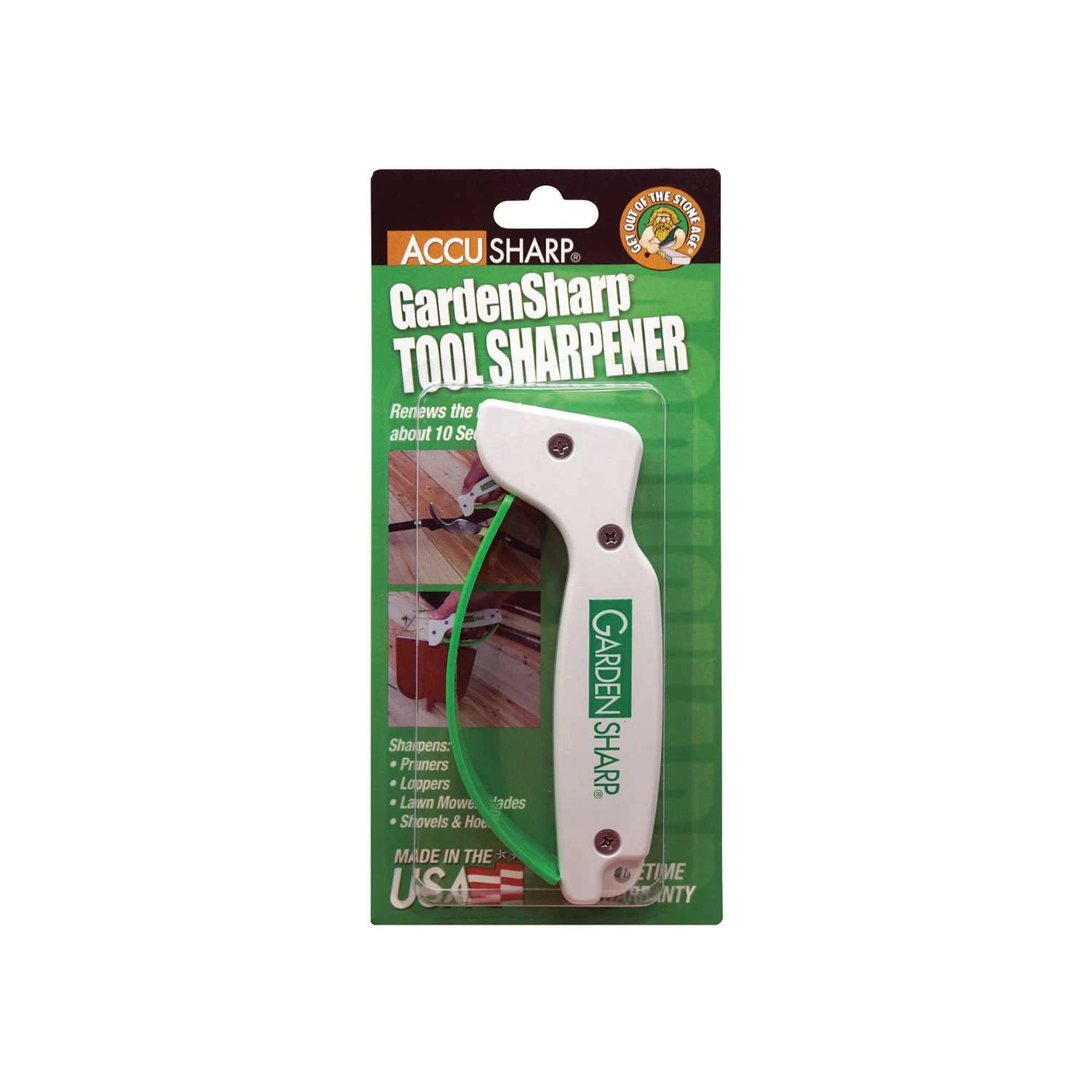 GardenSharp AccuSharp Gloss Tungsten Carbide 1 Stage Garden Tool Sharpener - Image 2