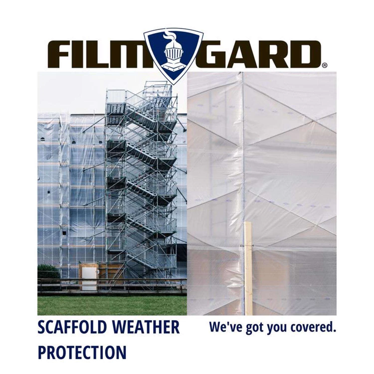 Film-Gard Plastic Sheeting 4 Mil X 12 Ft. W X 100 Ft. L Polyethylene Clear 1 Pk - Image 9