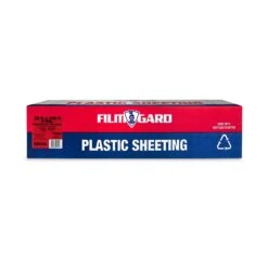 Film-Gard Plastic Sheeting 6 Mil X 20 Ft. W X 100 Ft. L Polyethylene Black 1 Pk