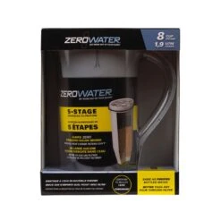 ZeroWater 8 Cups Clear Water Filtration Pitcher