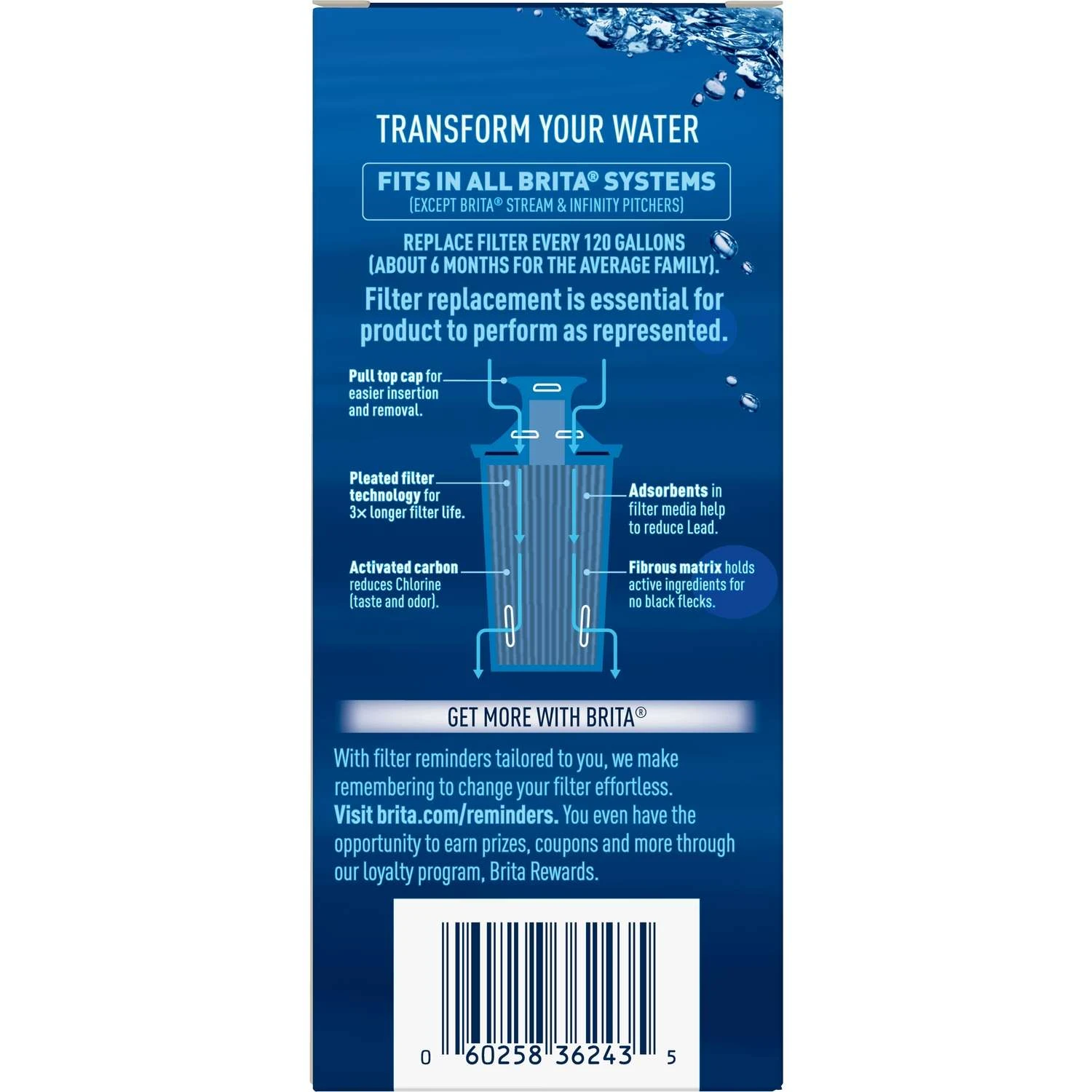 Brita Longlast Water Pitcher Replacement Filter For Brita - Image 4