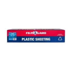 Film-Gard Plastic Sheeting 4 Mil X 10 Ft. W X 100 Ft. L Polyethylene Clear 1 Pk