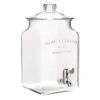 Anchor Hocking 1 Gal Clear Free-Standing Water Dispenser Glass