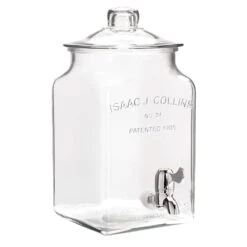 Anchor Hocking 1 Gal Clear Free-Standing Water Dispenser Glass