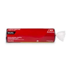 Ace Plastic Sheeting 4 Mil X 10 Ft. W X 25 Ft. L Polyethylene Black