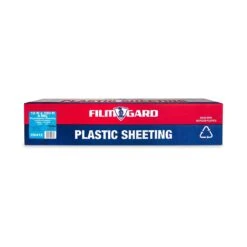 Film-Gard Plastic Sheeting 4 Mil X 12 Ft. W X 100 Ft. L Polyethylene Clear 1 Pk