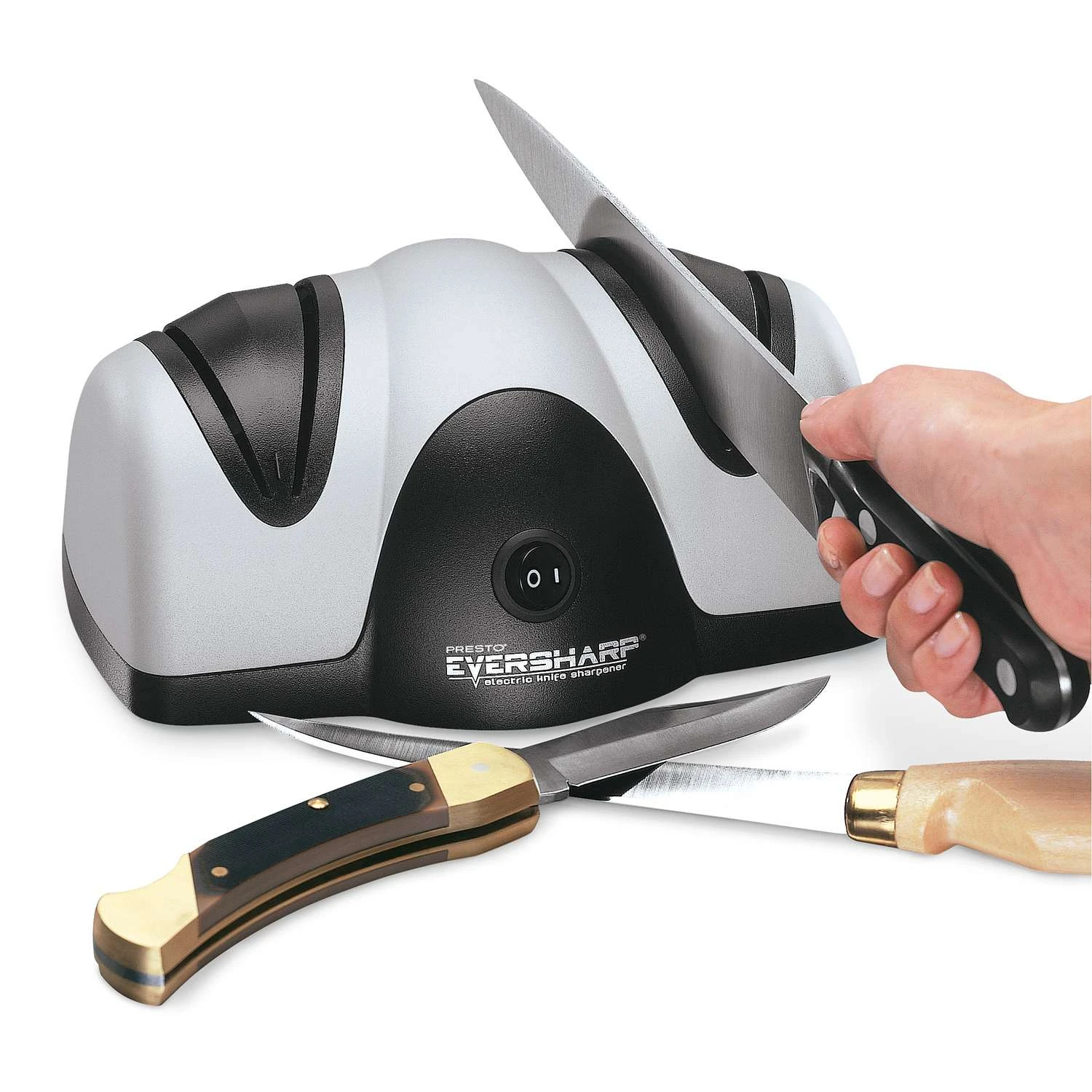 Presto Eversharp Matte Plastic 2 Stage Knife Sharpener - Image 2