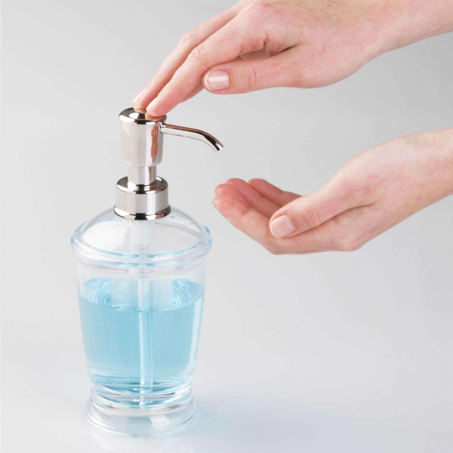 InterDesign 12 Oz Counter Top Liquid Soap Dispenser - Image 2