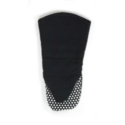 Ritz Royale Black Cotton/Silicone Oven Mitt
