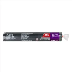 Ace Plastic Sheeting 6 Mil X 20 Ft. W X 25 Ft. L Polyethylene Black