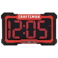 Craftsman Instant Read Digital LED Clock