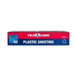 Film-Gard Plastic Sheeting 4 Mil X 10 Ft. W X 100 Ft. L Polyethylene Black 1 Pk