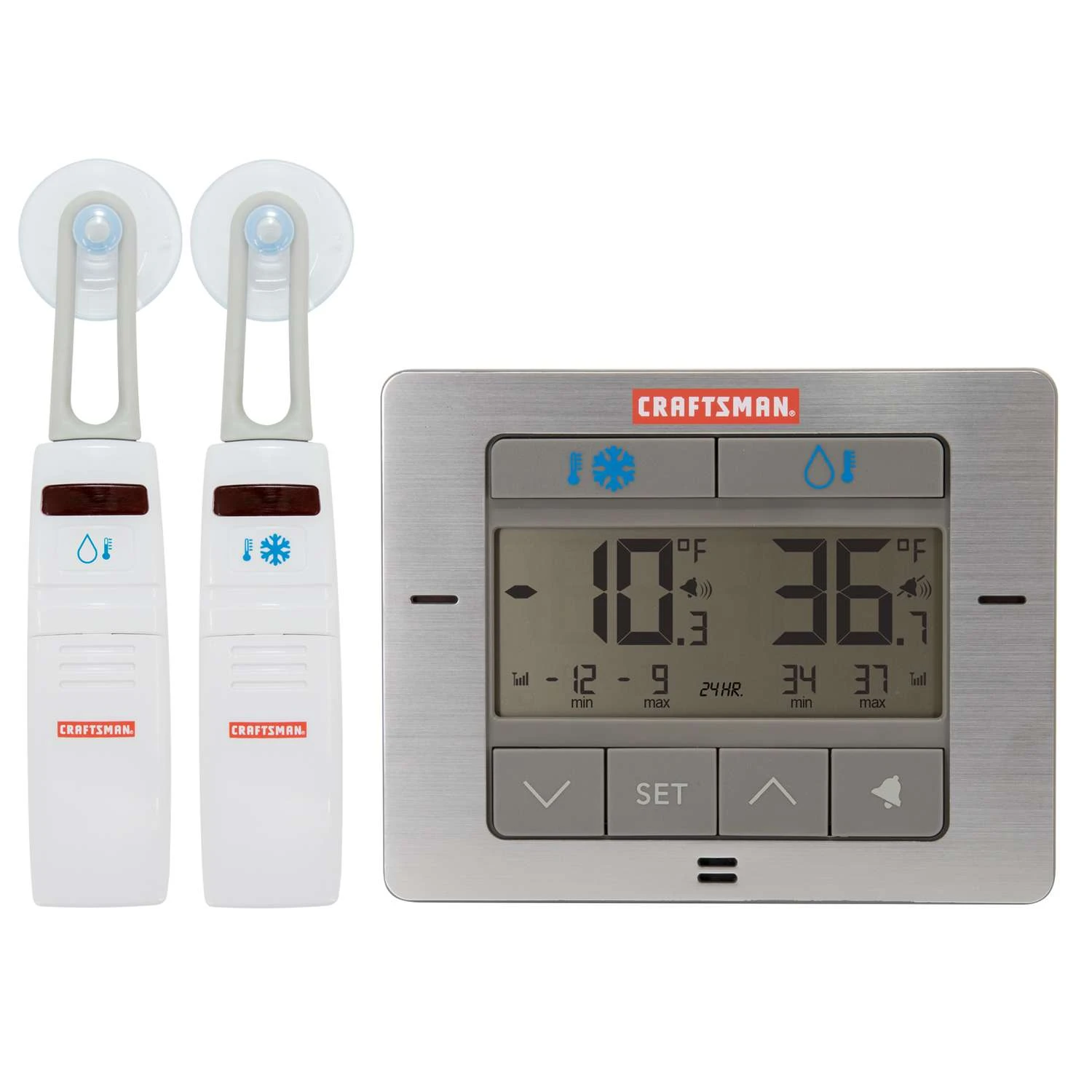 Craftsman Instant Read Digital Freezer/Refrigerator Thermometer