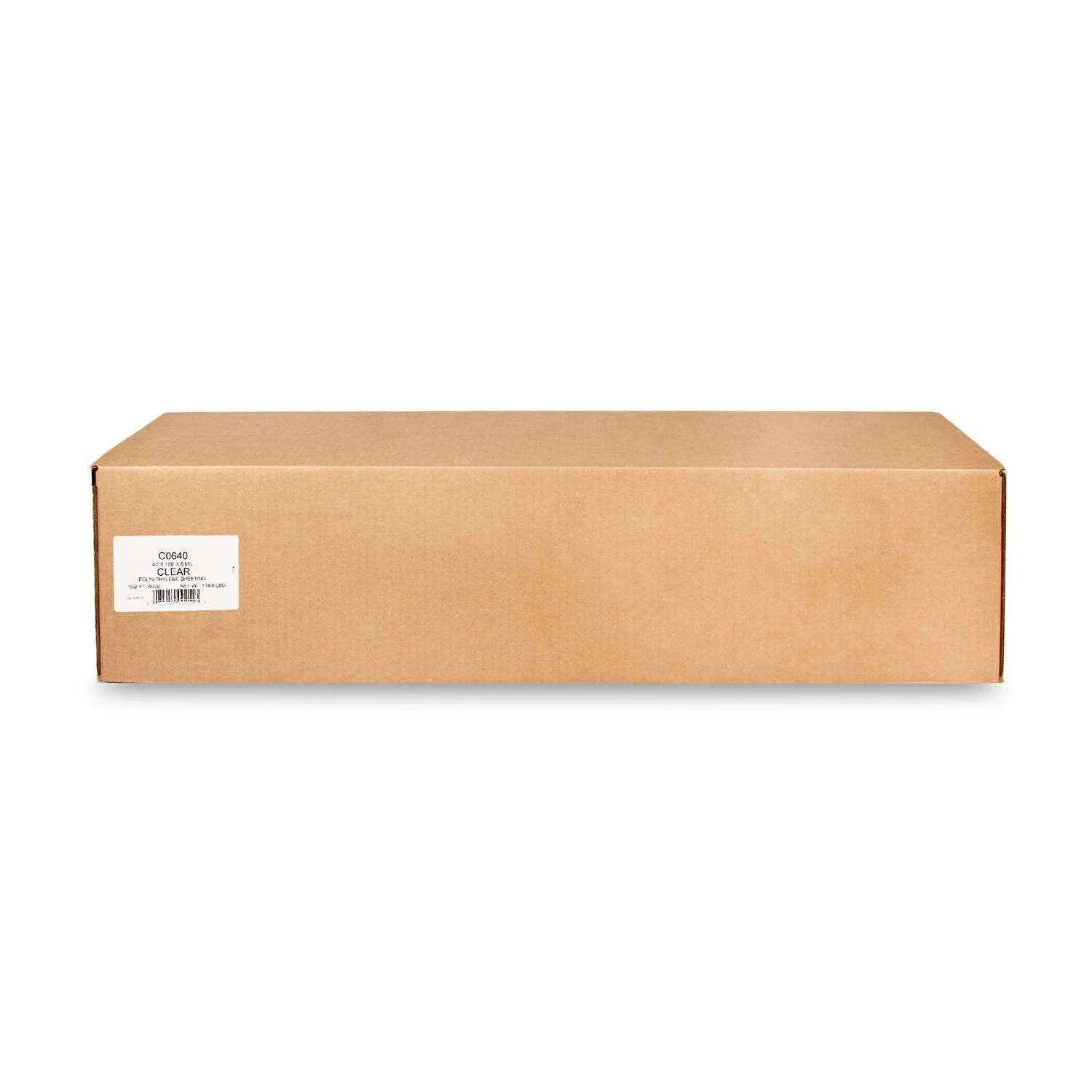 Film-Gard Plastic Sheeting 6 Mil X 40 Ft. W X 100 Ft. L Polyethylene Clear