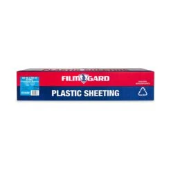Film-Gard Plastic Sheeting 4 Mil X 20 Ft. W X 50 Ft. L Polyethylene Clear 1 Pk