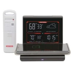 Craftsman Instant Read Digital Weather Forecaster W/ Charging Pad