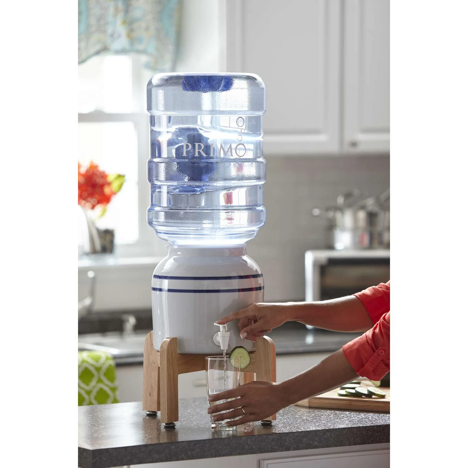 Primo Water 5 Gal White Water Dispenser Porcelain - Image 3