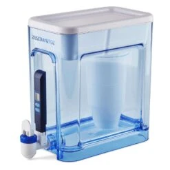 ZeroWater Ready-Read 22 Cups Blue/White Water Filtration Dispenser